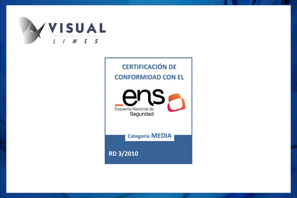 Visual limes reinforces the security of its information systems in accordance with the ENS (National Security Scheme)